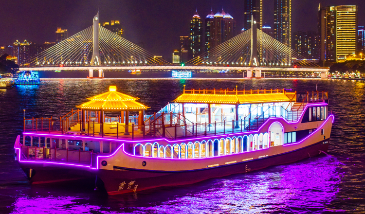 Guangzhou Pearl River night